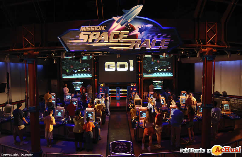 Imagen de Parque Temático Epcot  Mission Space Race
